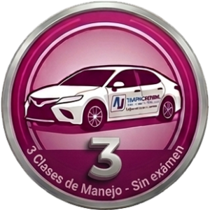 3 Clases de Manejo (sin examen)