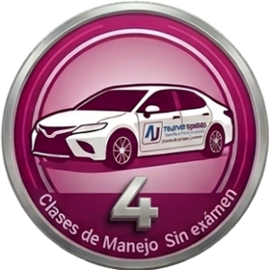 4 Clases de Manejo (sin examen)