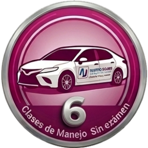 6 Clases de Manejo (sin examen)