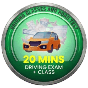 Driving Test + 20min Class