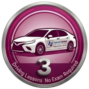 3 Driving Classes (no exam)