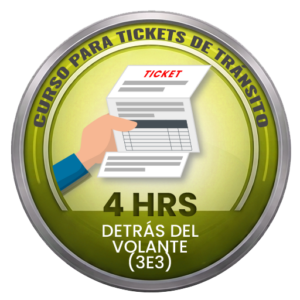Detrás del volante (4hrs) Ticket 3E3